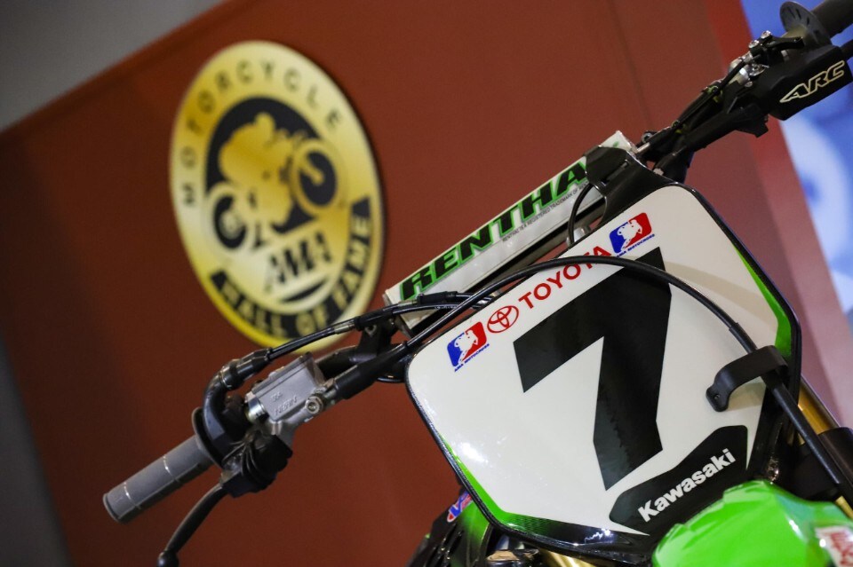 James Stewart nell'AMA Motorcycle Hall of Fame