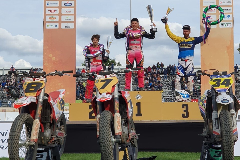 Mondiale Flat Track, Daniele Moschini trionfa in Repubblica Ceca