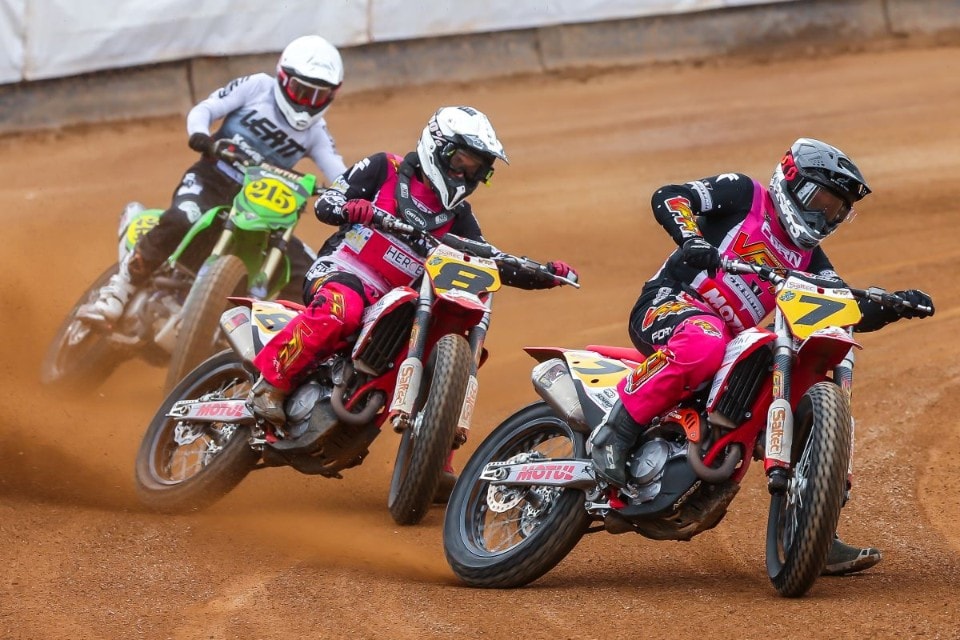 Mondiale Flat Track, Daniele Moschini trionfa in Repubblica Ceca