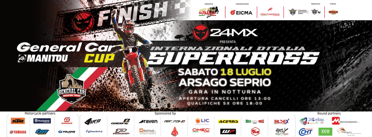 Al via gli Internazionali d’Italia Supercross 2026