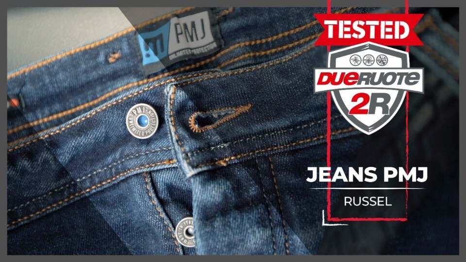 jeans pmj russel jeans tecnici da moto - Dueruote